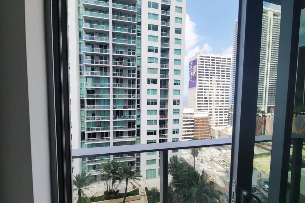 Stylish Modern Downtown Studio Free Parking Apartment Miami Luaran gambar