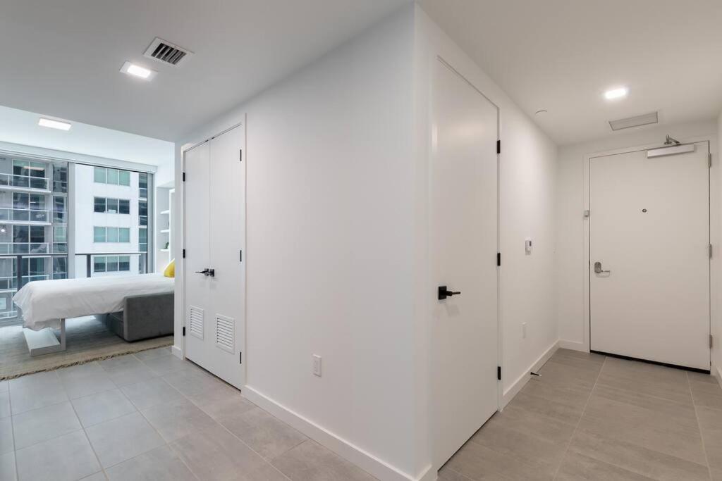 Stylish Modern Downtown Studio Free Parking Apartment Miami Luaran gambar